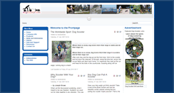 Desktop Screenshot of dogscooter.com